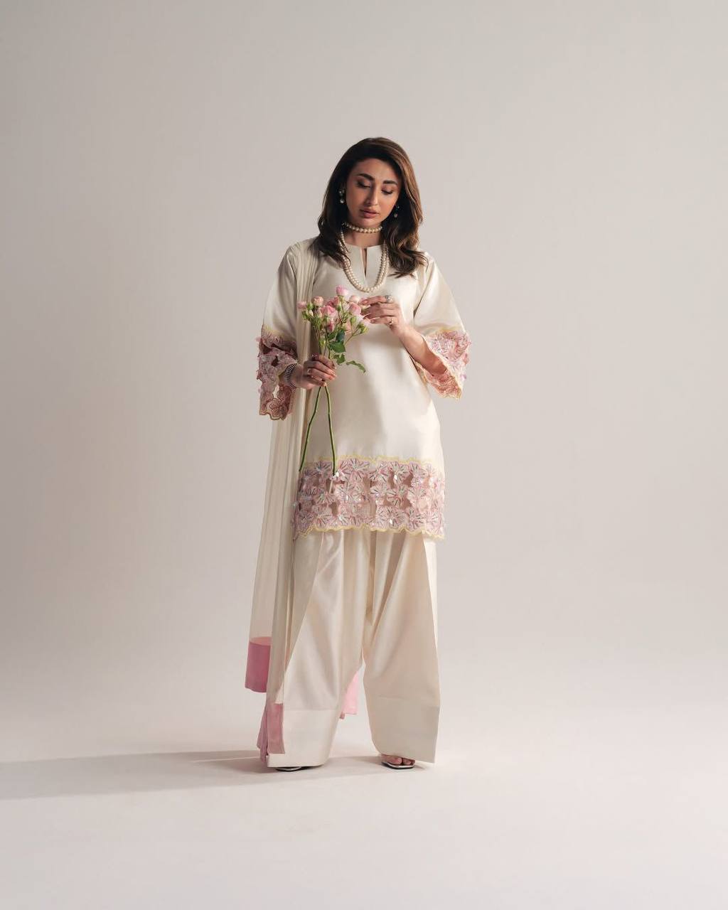 Jasmine Pearl Cutwork Salwar Set