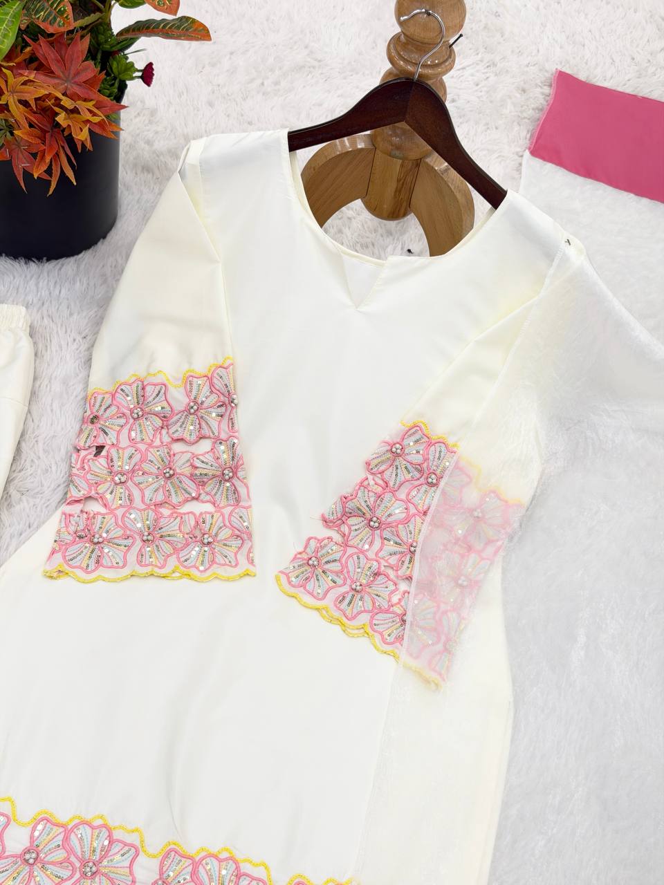 Jasmine Pearl Cutwork Salwar Set